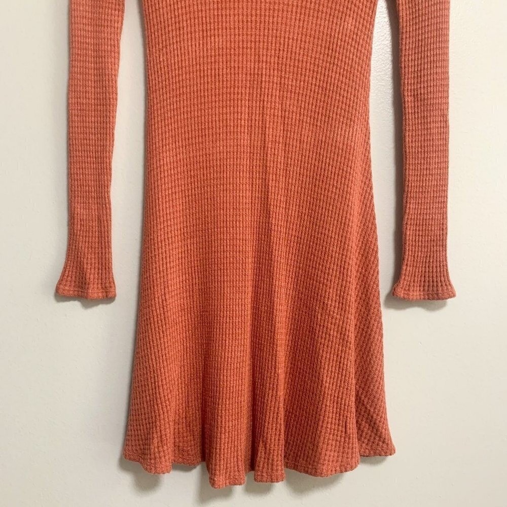 Lulus Never Say Goodbye Terra Cotta Backless Swing Dress Size M - Picture 6 of 11